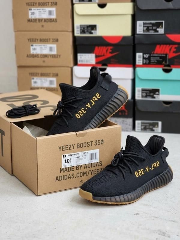 Adidaas YEEZY 350 BLACK YELLOW