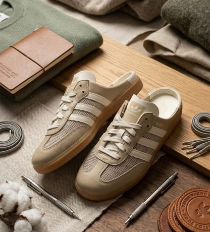 ADIDAA.S SAMBA MULE BEIGE
