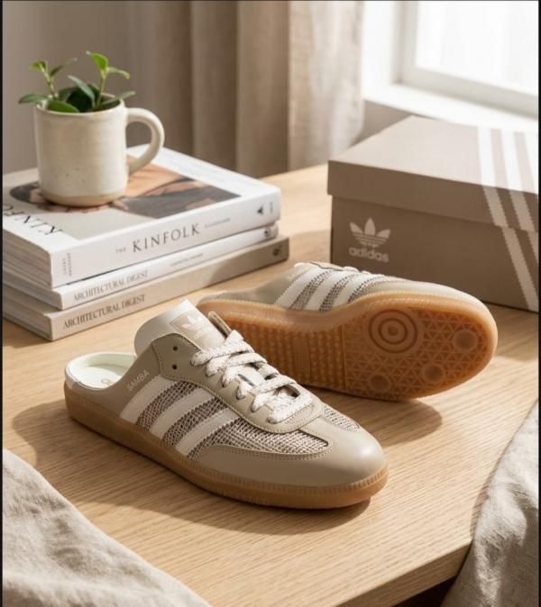 ADIDAAS SAMBA MULE BEIGE
