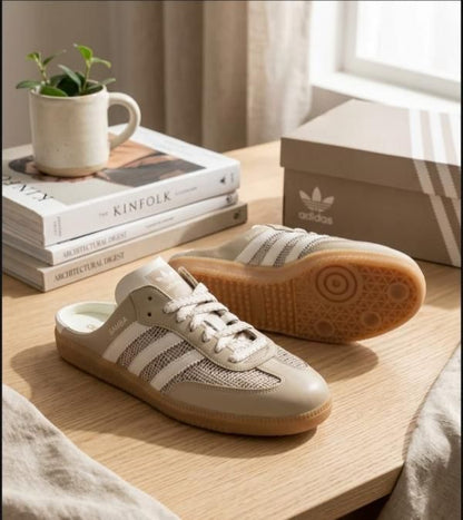 ADIDAAS SAMBA MULE BEIGE