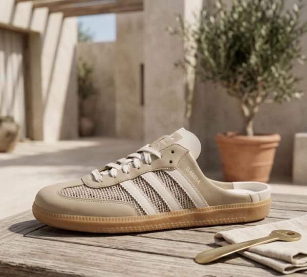ADIDAAS SAMBA MULE BEIGE
