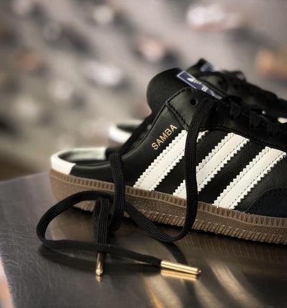 ADIDAAS SAMBA MULE BLACK WHITE