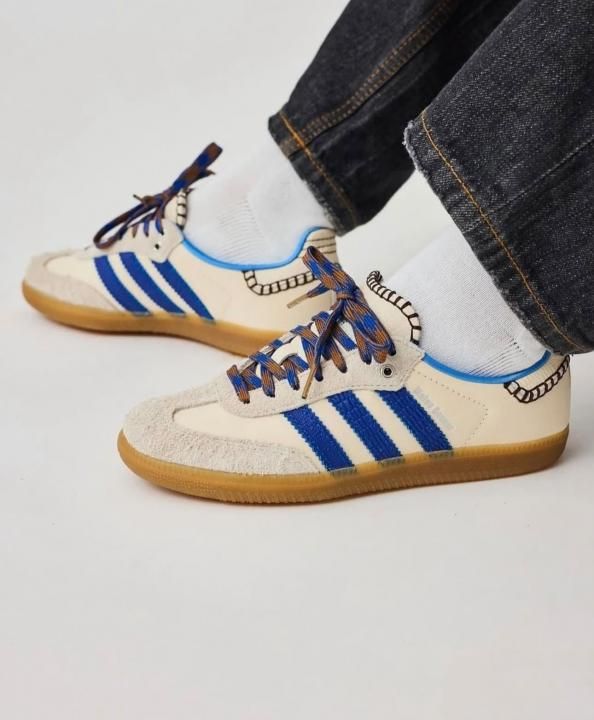 ADIDAAS SAMBA X WALES BONER WONDER CLAY ROYAL BLUE