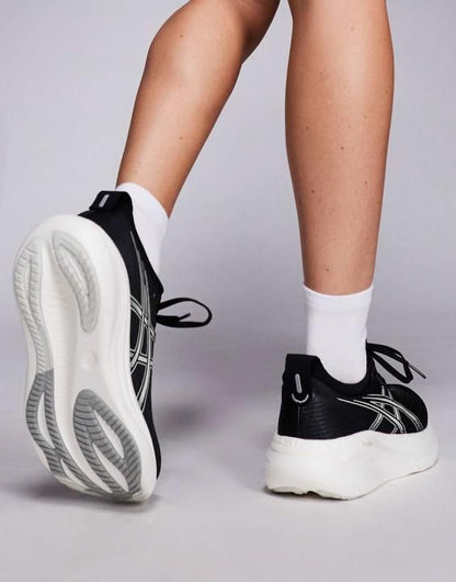 Asiics Gel Nimbus 27 black white