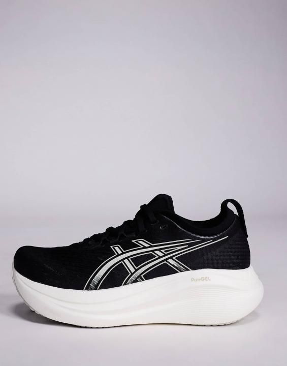 Asiics Gel Nimbus 27 black white