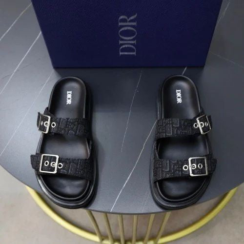 Ua_dior_aqua sandal all black oblique