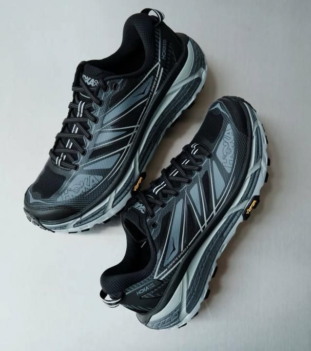 Hoka One Mafate Speed 2 Castlerock Black Grey