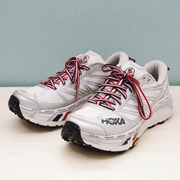 Moncller x Hoka one Mafate Speed 2 Silver