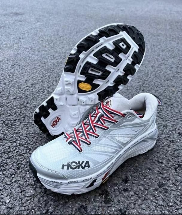 Moncller x Hoka one Mafate Speed 2 Silver