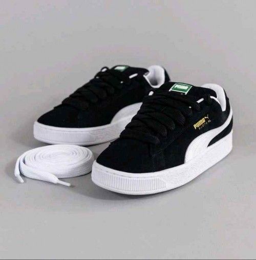 Pummaa. Suede Xl Black White