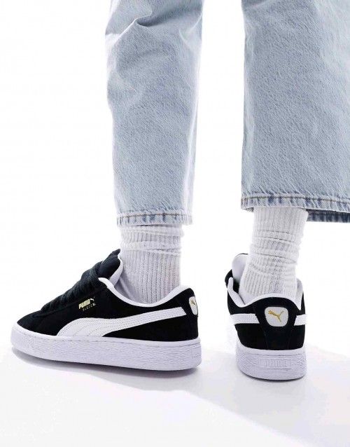 Pummaa. Suede Xl Black White