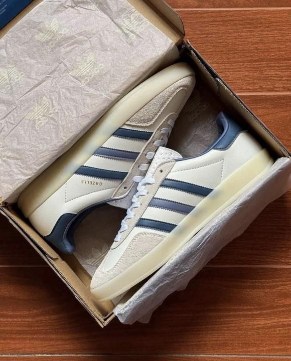 ADDIDAS GAZELLE INDOOR WHITE PRELOVED INK
