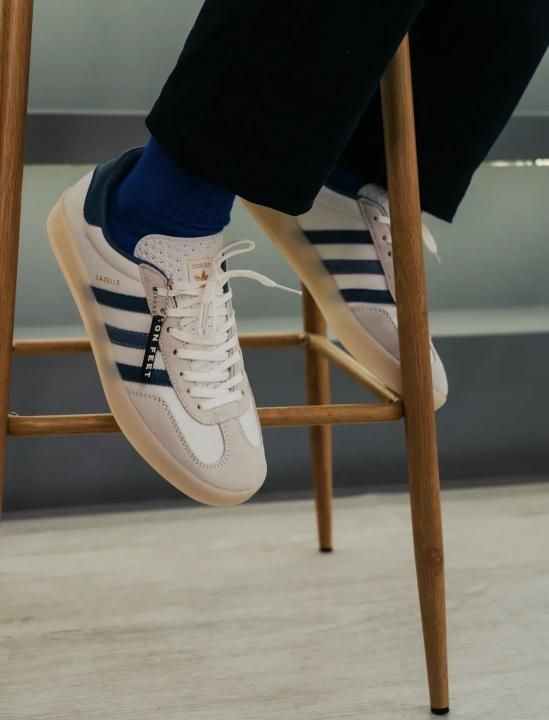 ADDIDAS GAZELLE INDOOR WHITE PRELOVED INK