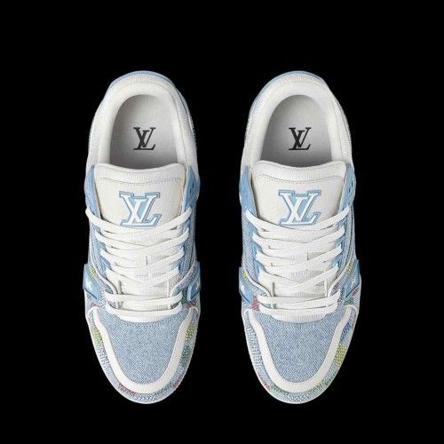 s Vuitton Denim Demier LV Trainer