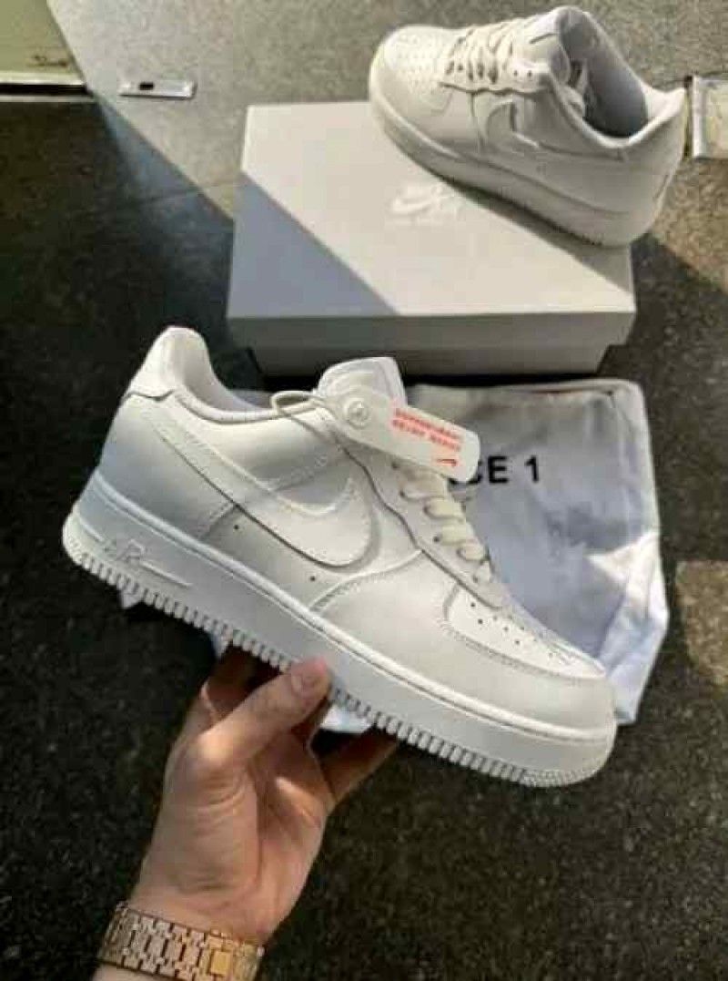 nikkee Airforce 1 White Pure Leather UA Quality for her fix
