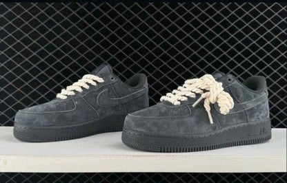 Nikee Air force 1Low Grey Suede