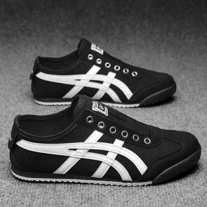 Onitsukaa Tiger Slip On Black White fix