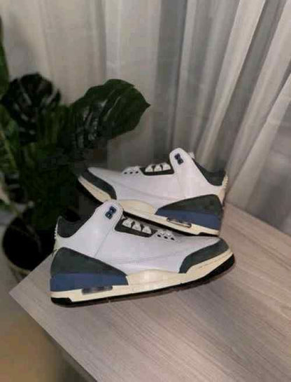 Nikee air jordan 3 x a ma maniere diffused blue