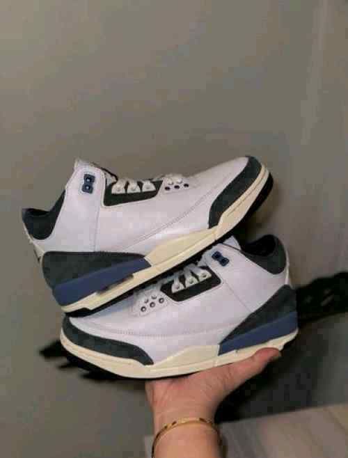 Nikee air jordan 3 x a ma maniere diffused blue