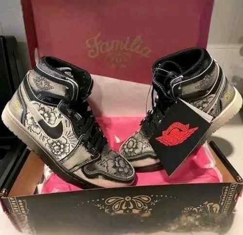 Nikkee Jordan Retro 1 High Zoom Air CMFT 2 Dia De Muertos