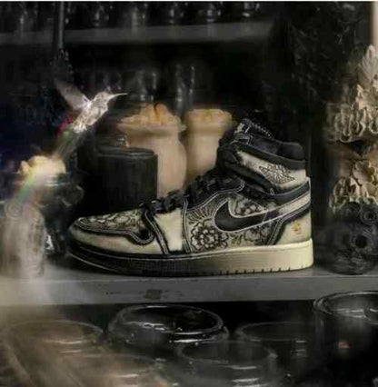 Nikkee Jordan Retro 1 High Zoom Air CMFT 2 Dia De Muertos