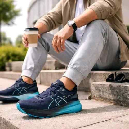 Asiccss gel kayano 31 blue expanse digital aqua