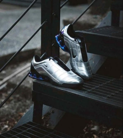 Maha Amsterdam x Nikkee Total 90 Secutor Shox Magia Metallic Silver Black Blue 6083 Fix