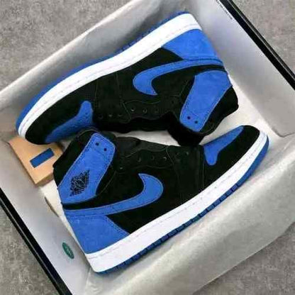 Nikkee Air Jordan 1 High Royal Reimagined Semi UA Quality