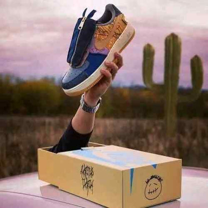 Nikkee AirForce 1 Low Travis Scott Cactus Jack Semi UA