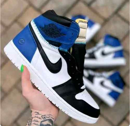 Jordan retro1 High Fragment X Union LA OG WHITE BLUE (SEMI UA)