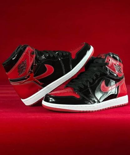 NIKKE AIR JORDAN 1HIGH OG PATENT BRED GLOSSY
