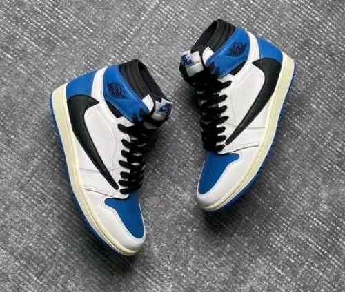 NIKEE AIR JORDAN 1 HIGH X TRAVIS SCOTT FRAGMENT SEMI UA
