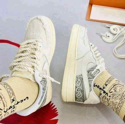 nikkee airforce 1 BIG BANG CHUNKY LACE