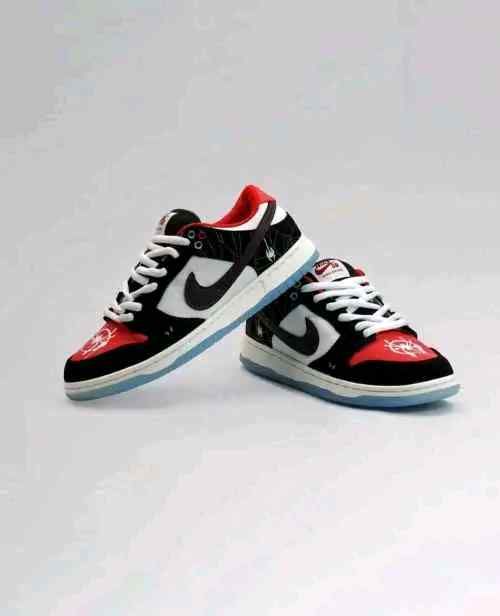 Nikkee SB Dunk Low Spiderman Miles Morales