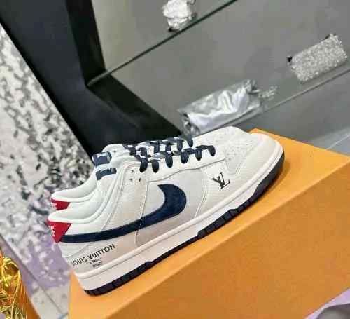louiiss vuittoonn x nikkee sb dunk low