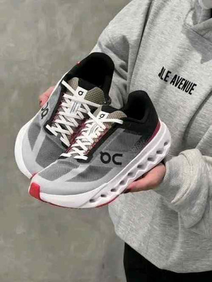 On Cloud Surfer NEXT WHITE BLACK RED