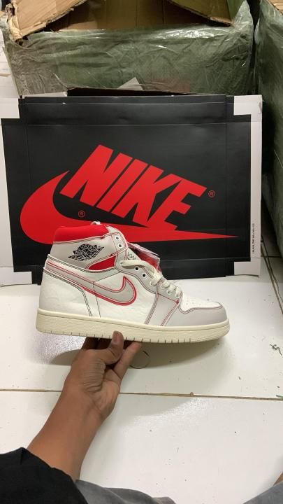 Air Jordan 1 Retro High Phantom Gym Red Fix