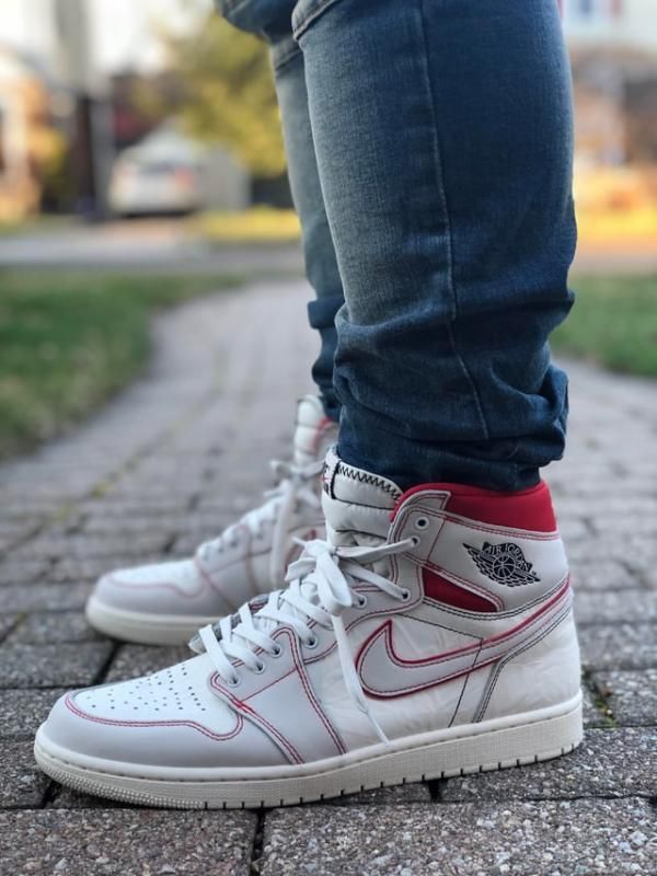 Air Jordan 1 Retro High Phantom Gym Red Fix