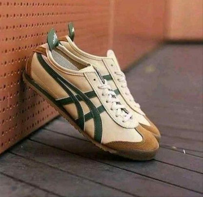 Onitsukka Tiger Mexico 66 Beige Green Grass for her fix