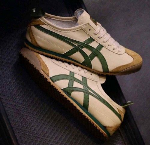 Onitsukka Tiger Mexico 66 Beige Green Grass fix