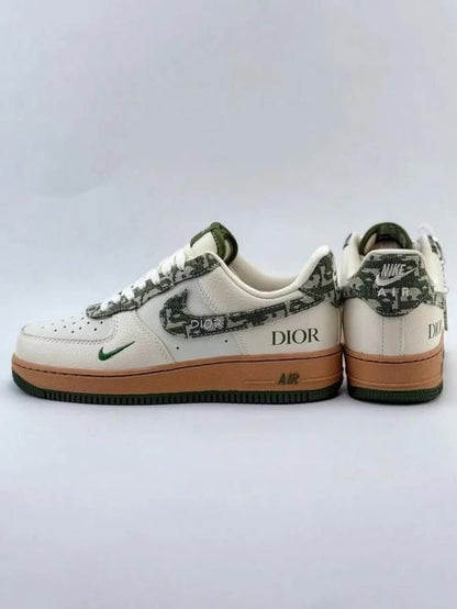 NIKKE AIRFORCE 1 X DIOOR BEIGE GREEN