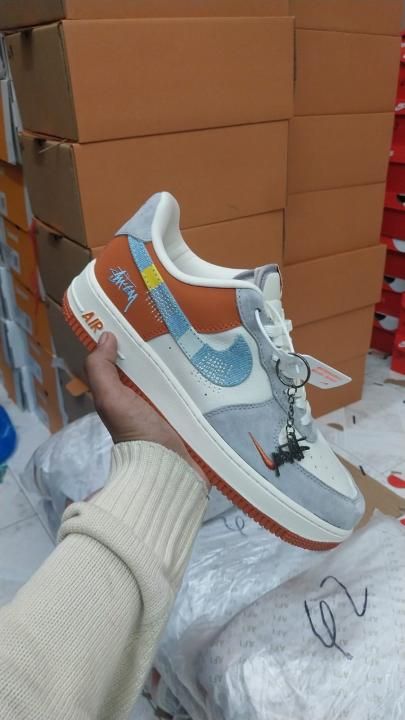 Nikkee AirForce 1 Low 07 -x STu_ssy Orange Fix