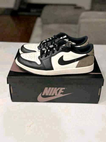 nikkee Air Jordan 1 Retro Low OG Mocha Semi UA