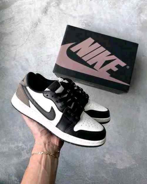 nikkee Air Jordan 1 Retro Low OG Mocha Semi UA