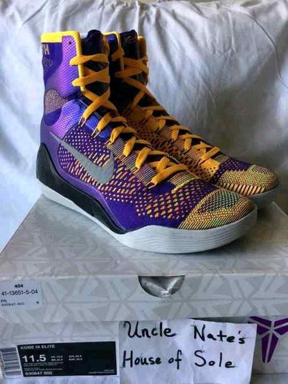 nikkee Kobe 9 Elite high Team Showtime