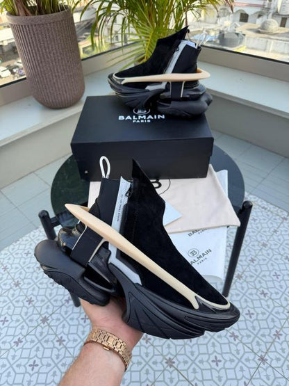 BALMAI.N FUTURE AERODYNAMIC BLACK SNEAKER