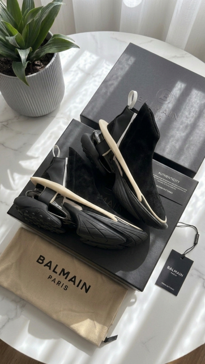 BALMAI.N FUTURE AERODYNAMIC BLACK SNEAKER