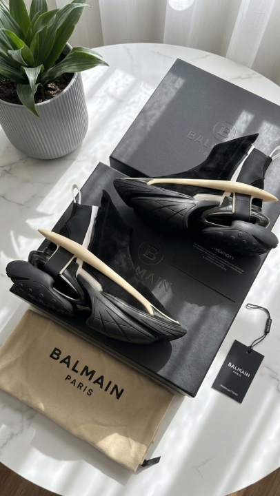BALMAI.N FUTURE AERODYNAMIC BLACK SNEAKER