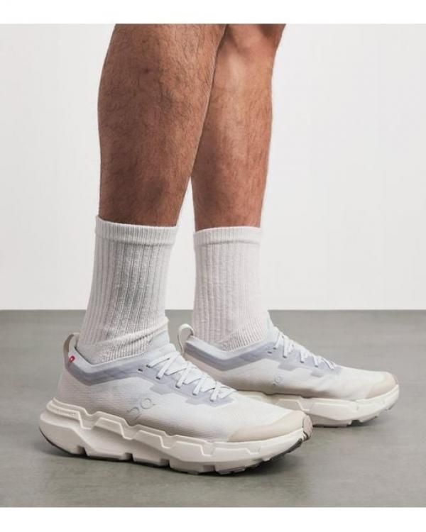 On Cloudsoma trail Grey White running shoe