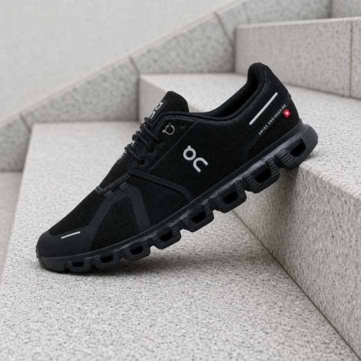 On Cloud 5 Waterproof Running Black